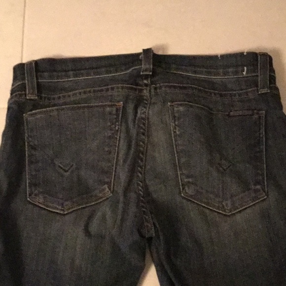 - Hudson Luna super skinny crop jeans. Side beading - Picture 4 of 7